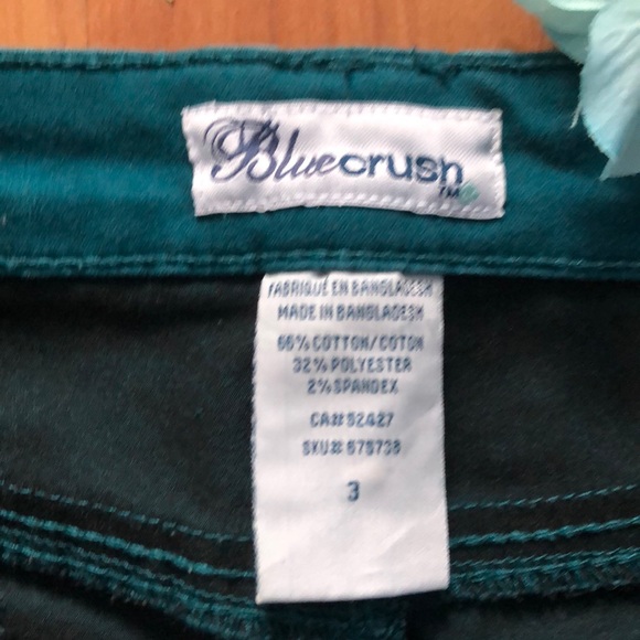 Women’s Blue-Green Jeggings . - Picture 2 of 4